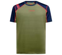 La Sportiva - Sunfire T-Shirt Cypress Night Sky - S - Tee-shirt de rando