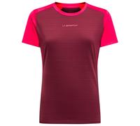 La Sportiva - Sunfire T-Shirt W Redwood Azalea - S - Tee-shirt de rando