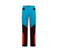 La Sportiva - Supercouloir GTX Pro Pant - Pantalon alpinisme homme Tropic Blue / Cherry Tomato - S