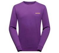 La Sportiva CLIMBING ON THE MOON Sweatshirt Men ZACW034 Viola/Giallo Violet L