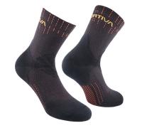 La Sportiva - Swift Trail Socks - Chaussettes de running - EU 47-50 - black / yellow