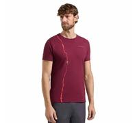 La Sportiva - Route - T-shirt - L - redwood / mountain red
