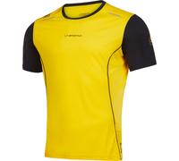 La Sportiva - T-shirt de trail running - Tracer T-Shirt M Yellow Black pour Homme - Taille L - Jaune Jaune L