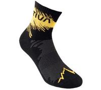 Chaussettes La Sportiva Trail Running gris foncé jaune - S
