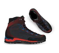 LA SPORTIVA Trango Tech Leather GTX Bottes de montagne pour homme, Carbone Goji, 45.5 EU