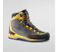 La Sportiva - Chaussures d'alpinisme en GORE-TEX - Trango Tech Leather GTX Black Yellow pour Homme en Cuir - Taille 45 - Noir Noir 45