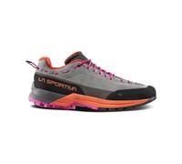 La Sportiva - Chaussures d'approche - TX Guide Leather Woman Grey/Cherry Tomato pour Femme en Cuir - Taille 38 - Gris Gris 38