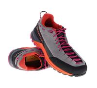 La Sportiva - Women's Tx Guide Leather - Chaussures d'approche - EU 39 - grey / cherry tomato