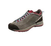 Chaussures La Sportiva TX2 Evo Leather gris fuchsia bleu femme - 39.5