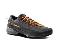 La Sportiva - Chaussures d'approche - TX4 Evo Carbon/Papaya pour Homme en Cuir - Taille 44 - Noir Noir 44