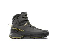 La Sportiva - Chaussures de marche d'approche en GORE-TEX - TX5 Evo Mid GTX Carbon/Yellow pour Homme en Cuir - Taille 45,5 - Noir Noir 45,5