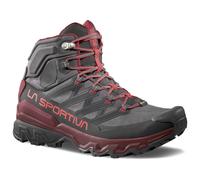 La Sportiva - Chaussures de randonnée journée en GORE-TEX - Ultra Raptor 3 Mid GTX Carbon/Redwood pour Homme - Taille 43,5 - Noir Noir 43,5