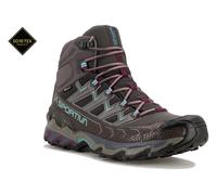 La Sportiva - Chaussures de randonnée en GORE-TEX - Ultra Raptor II Mid Woman GTX Carbon/Iceberg pour Femme - Taille 38 - Gris Gris 38