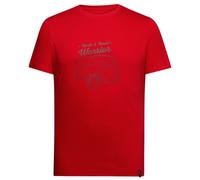 La Sportiva - Van T-Shirt - T-shirt - L - mountain red / redwood
