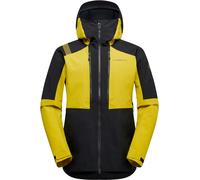 La Sportiva - Veste imperméable d'alpinisme en GORE-TEX Pro - Supercouloir GTX Pro Jacket M Black/Yellow pour Homme - Taille L - Jaune Jaune L