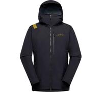 La Sportiva - Veste imperméable en GORE-TEX® - Alpine Guide GTX Perfomance Jacket M Black/Yellow - Taille L - Noir Noir L