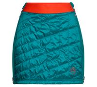La Sportiva - Warm Up Primaloft Skirt - Short isolant femme Everglade / Cherry Tomato - M