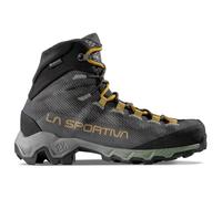 La Sportiva - Chaussures de randonnée en GORE-TEX - Aequilibrium Hike W GTX Carbon/Aspen Green pour Femme - Taille 38 - Gris Gris 38