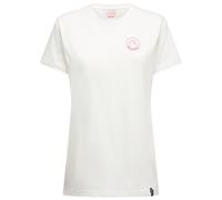 La Sportiva - Women's Circle Logo T-Shirt - T-shirt - XS - chalk / azalea