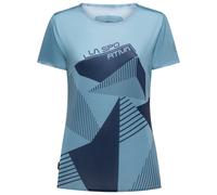 La Sportiva COMP T-SHIRT Women ZACT185 Limestone/Night Sky Bleu S