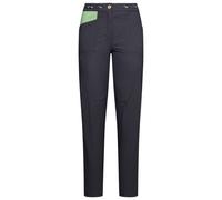 La Sportiva - Women's Mantra Pants - Pantalon d'escalade - L - onyx / aspen green