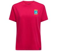 La Sportiva - Women's Moon Climb T-Shirt - T-shirt - L - azalea / redwood