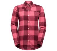 La Sportiva - Women's Rambler Flannel Shirt - Chemise - M - redwood / rosebay