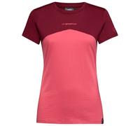 La Sportiva - Women's Roof T-Shirt - T-shirt - M - rosebay / redwood