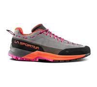 La Sportiva - Chaussures d'approche technique - TX Guide Leather Woman Grey/Cherry Tomato pour Femme en Cuir - Taille 41 - Gris Gris 41