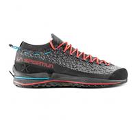 La Sportiva - Women's TX2 Evo - Chaussures d'approche - EU 42 - carbon / hibiscus
