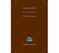 La “sprezzatura” De l'excellence à la grâce - Roderick-Pascal Waters - Belles Lettres - broché - Essai