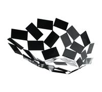 Alessi Centre de table La Stanza dello Scirocco MT03, acier verni à la résine époxy, blanc