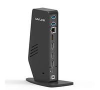 La Station d'accueil WAVLINK USB C Dual 4K Prend en Charge la Charge d'un Ordinateur Portable de 65W