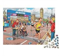 La Station Eau Marathon Splash Puzzle en Bois Imperméable Puzzles De 1000 Pièces pour Adultes Cadeaux Amusant Jeux De Stimulants