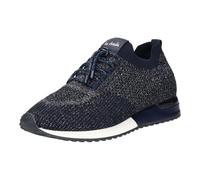 La Strada 2400409-4560 Chaussures basses à lacets pour femme, Bleu Bleu Argent, 38 EU
