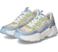 La Strada Baskets basses pour femmes Bleu clair Synthétique Textile Mix Taille : 39