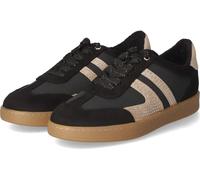 La Strada Baskets basses pour femmes Noir Mélange de textile et de synthétique Taille : 41