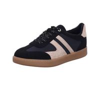 La Strada Chaussures Basket Baskets basses pour femme - Mélange de textile-synthétique - Noir, Noir/beige., 36 EU