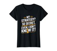 La stratégie d'échecs est Top Secret - Jeu d'échecs Amusant T-Shirt Graphique avec Valeur