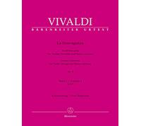 La Stravaganza OP. 4-Zwölf Konzerte für Violine, Streicher und Basso Continuo-(Band I: I-VI). Klavierauszug, Stimme, Urtextausgabe, Sammelband. BÄRENREITER URTEXT [Import]