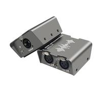 La structure d'échange sonore bidirectionnelle permet une extension d'indication de 304,8 m grâce à la technologie de connexion XLR vers RJ45. Transmission du son bidirectionnelle