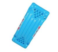 La structure du matelas de jeu PoolPongSwimming offre des expériences de loisirs dans l'eau en utilisant la conception durable de la chambre à air présente pour le placement des tasses à boissons ou