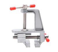 La structure en alliage d'aluminium offre une forte puissance de serrage adaptée pour les ateliers, les écoles, les travaux manuels en plein air, étau en alliage haute résistance