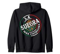 La Suegra Mas Chingona Badass Latina Hispanic Heritage Sweat à Capuche