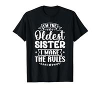 La sœur aînée de I Make The Rules est drôle et Correspond à ma sœur T-Shirt Graphique avec Valeur