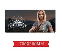 La Survie De L'Île Tapis De Souris De Jeu De Vitesse |Tapis De Souris XXL | 700 X 300Mm Grand Format |Base De 3 Mm D'Épaisseur | Une Précision Et Une Vitesse Parfaites, Je