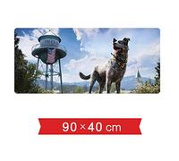 La Survie De L'Île Tapis De Souris De Jeu De Vitesse |Tapis De Souris XXL | 900 X 400Mm Grand Format |Base De 3 Mm D'Épaisseur | Une Précision Et Une Vitesse Parfaites, Je