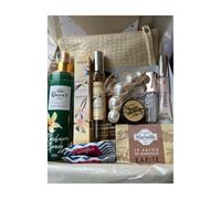 LA SWEET BOX VANILLE - Coffret cadeau femme - Soins beauté - 10 produits - idée cadeau