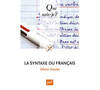La syntaxe du français