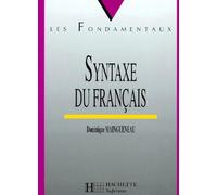 La syntaxe du français